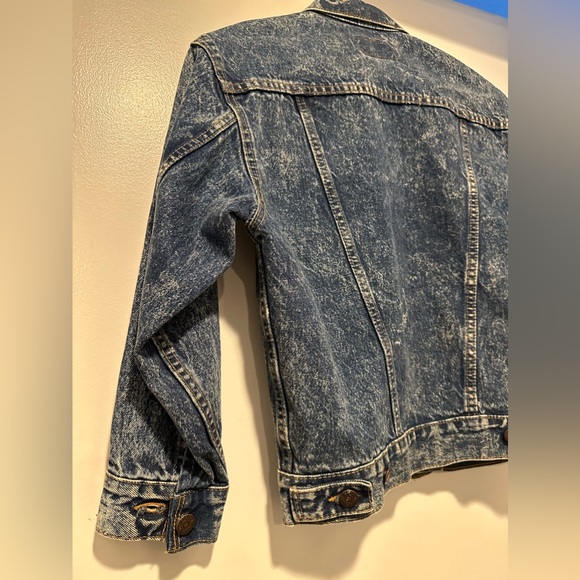 Vintage 80’s Levis Denim Trucker Jacket➿ Mens - Picture 5 of 8